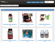 Tablet Screenshot of biggerbuttshop.com